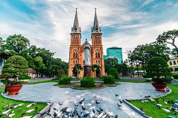 Nhà thờ Đức Bà, thành phố Hồ Chí Minh. (Ảnh minh họa: kho ảnh Pixabay)